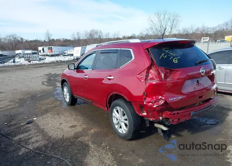 2016 Niss Rogue Sv Awd Sv z USA, uszkodzony, nr VIN KNMAT2MV5GP626898